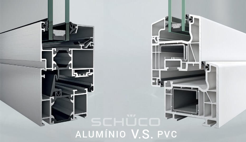 Esquadrias de PVC ou Alumínio