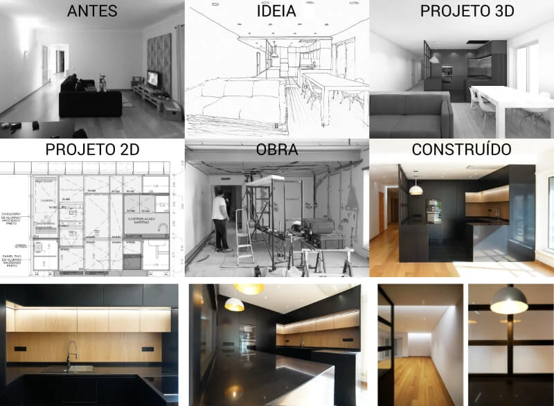 House renovations Before and After