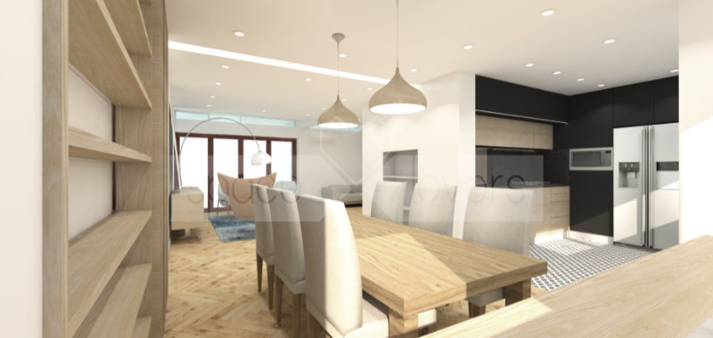 remodelacao-apartamento-encarnacao-olivais-sala-jantar-cozinha-preta