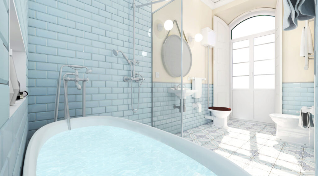 Casa de banho suite Edifício Sesimbra