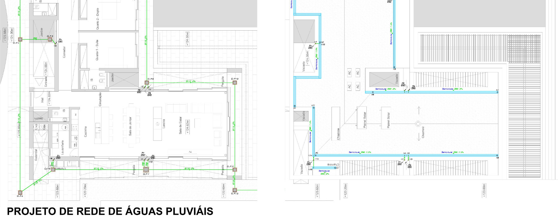 Projeto de Rede de águas pluviais