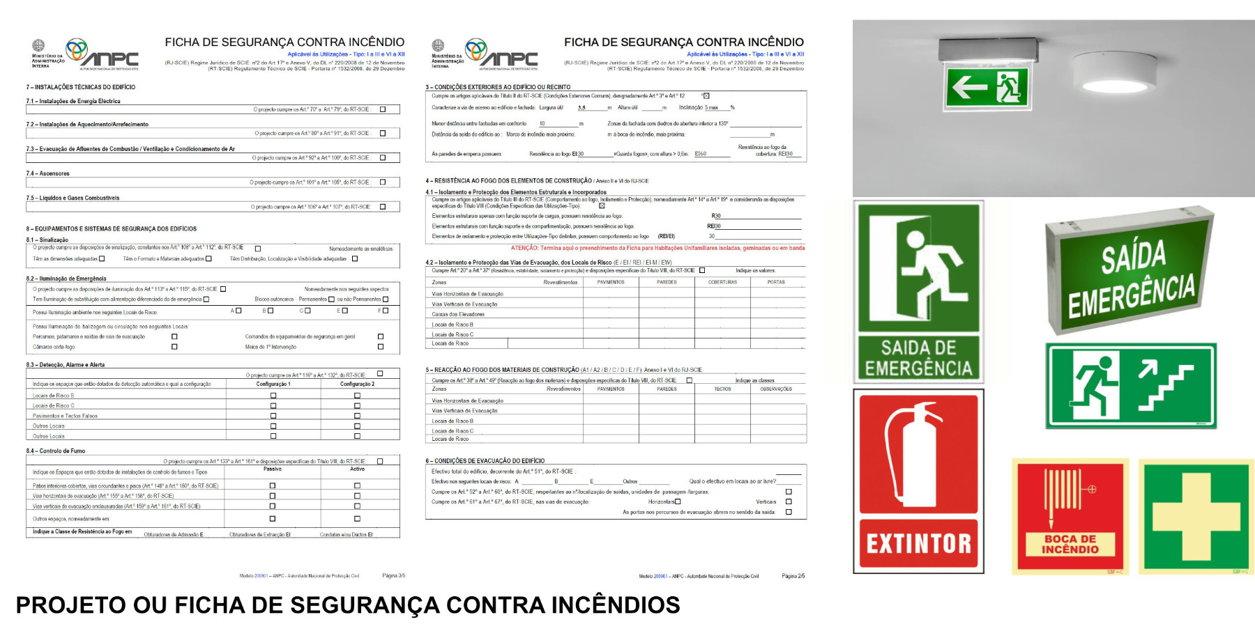 Projeto de Segurança Contra-Incêndios
